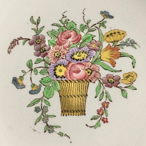 Antique Wedgwood ‘Belmar’ fluted compote - Picture 3 of 9